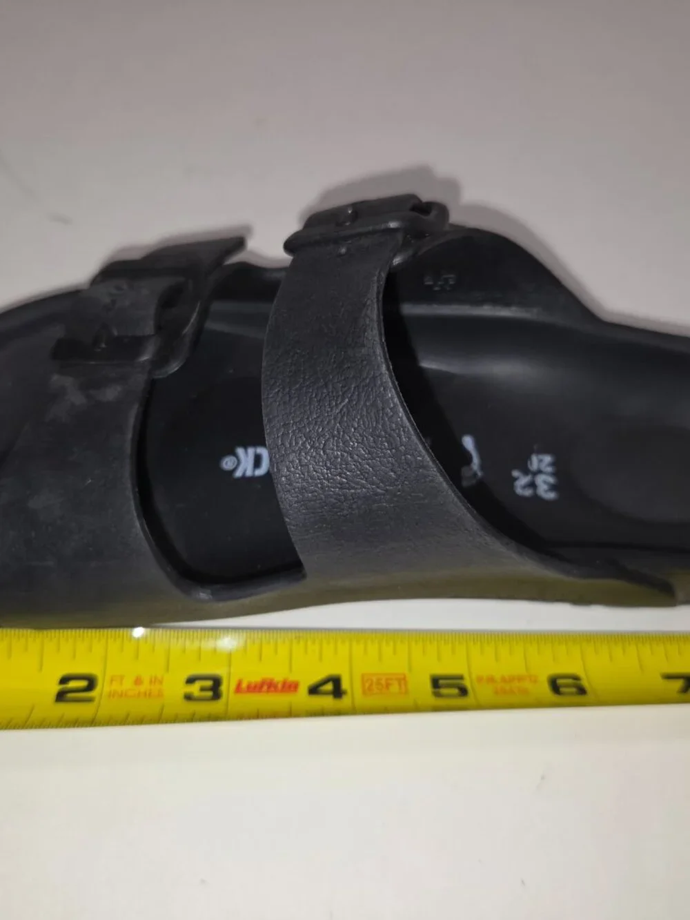 Birkenstock Youth Sandals Size 32/205 Black Made In German